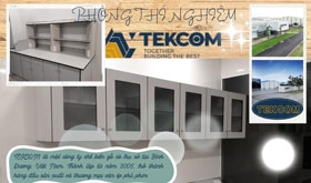 Lắp đặt bàn thí nghiệm phòng Lab nhà máy chế biến gỗ Tekcom