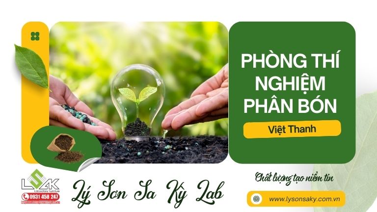 Thiết kế phòng thí nghiệm phân bón Việt Thanh