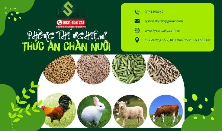 Phòng thí nghiệm thức ăn chăn nuôi