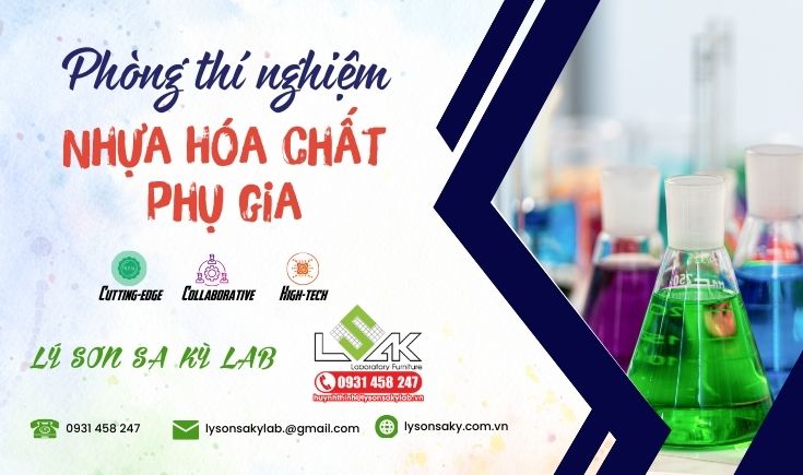 Phòng thí nghiệm nhựa hóa chất phụ gia