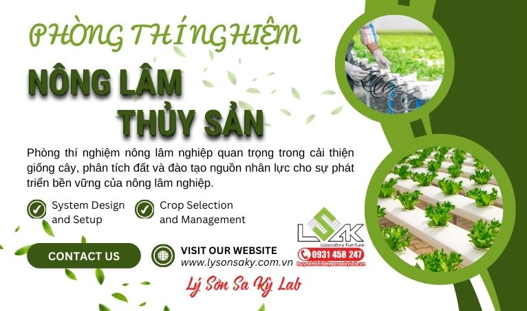 Phòng thí nghiệm nông lâm thủy sản 