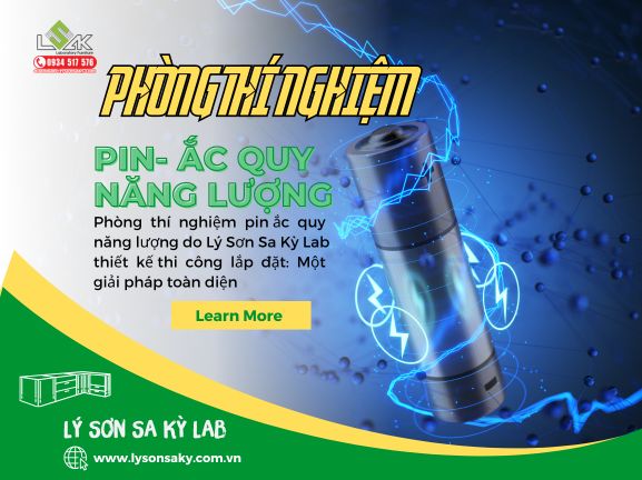 Phòng thí nghiệm ắc quy pin năng lượng