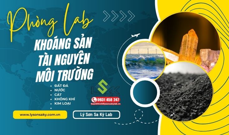 Phòng thí nghiệm tài nguyên khoáng sản môi trường