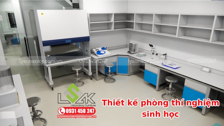 Thiết kế phòng thí nghiệm sinh học