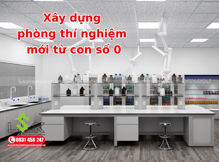 Xây dựng phòng thí nghiệm mới từ con số 0