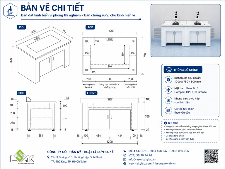 Bàn cân chống rung 2 vị trí