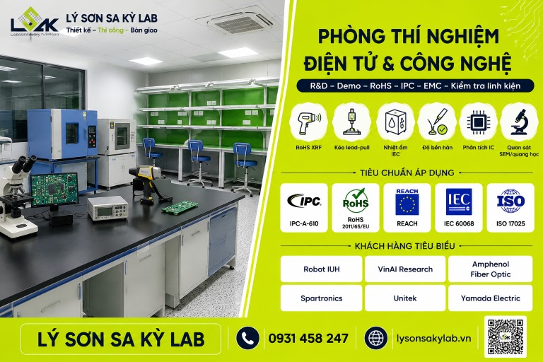 Phòng thí nghiệm điện tử công nghệ