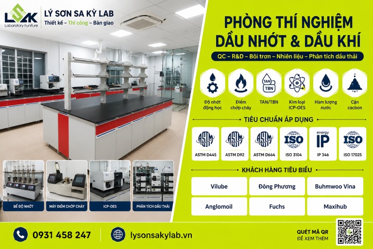 Phòng thí nghiệm Dầu nhớt