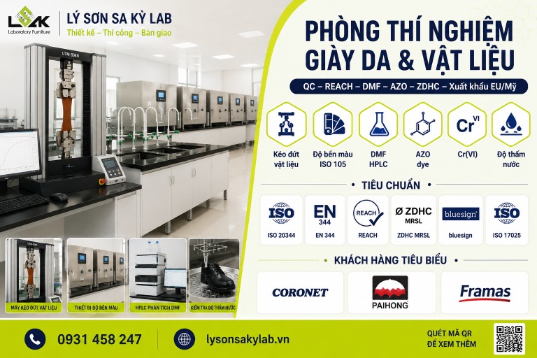 Phòng thí nghiệm giày da