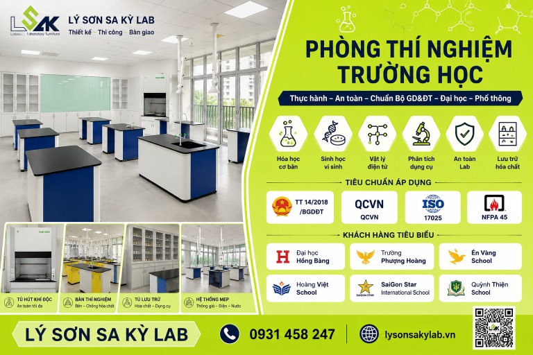 Phòng thí nghiệm trường học