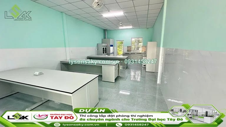 Toàn cảnh phòng thí nghiệm