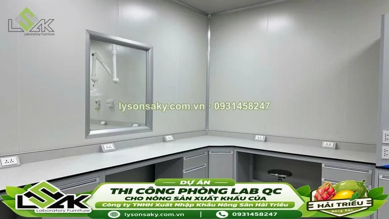 Toàn cảnh phòng thí nghiệm