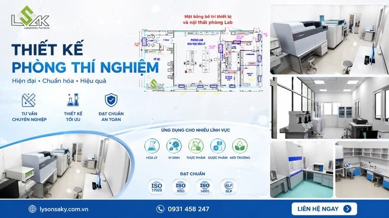 Thiết kế phòng thí nghiệm