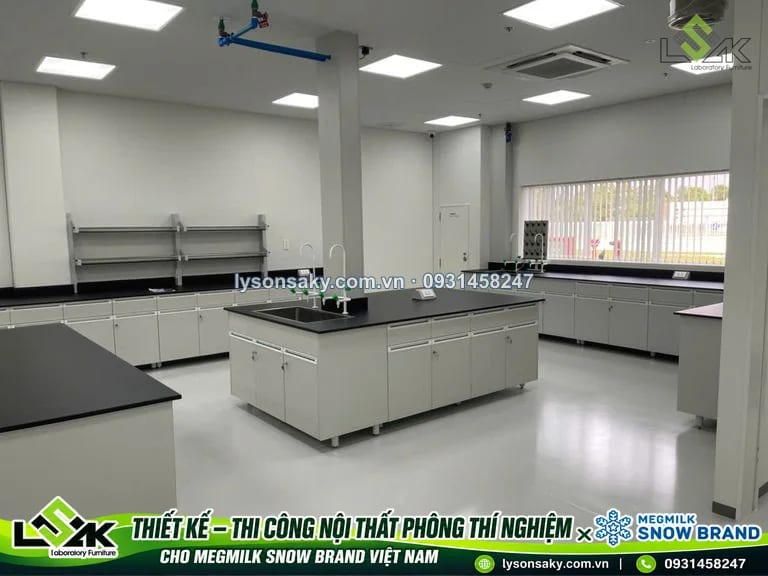 Toàn cảnh phòng thí nghiệm