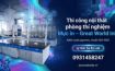 Thi công lắp đặt nội thất phòng thí nghiệm Công ty sản xuất mực in Great World Ink