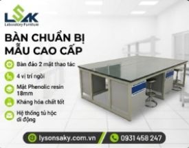 Bàn chuẩn bị mẫu