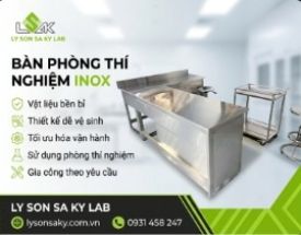 Bàn thí nghiệm inox 
