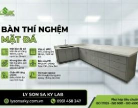 Bàn thí nghiệm mặt đá
