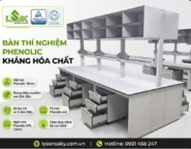 Bàn thí nghiệm Phenolic chịu hóa chất