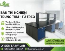 Bàn TN trung tâm - Hộc tủ treo
