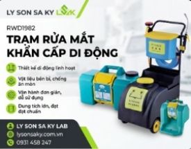 Bồn rửa mắt di động