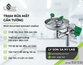 Bồn rửa mắt treo tường