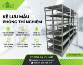 Kệ lưu mẫu phòng thí nghiệm