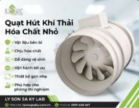 Quạt hút hóa chất loại nhỏ
