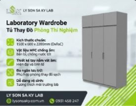 Tủ áo Lab phòng thí nghiệm