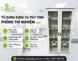 Tủ đựng dụng cụ thủy tinh