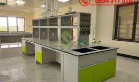 Thi công nội thất phòng lab Nhà máy dinh dưỡng cây trồng Tiến Nông Bỉm Sơn