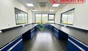 Thi công nội thất phòng lab nhà máy Trelleborg Marine & Infrastructure Viet Nam