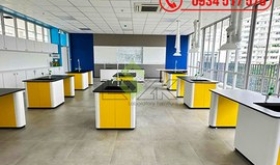 Thi công nội thất phòng thí nghiệm Trường THCS và THPT Đinh Thiện Lý