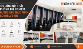 Bàn giao nội thất phòng thí nghiệm công ty quận 2 