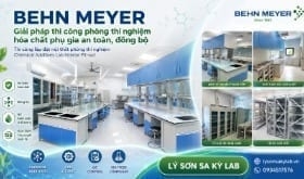 Behn Meyer và giải pháp lắp đặt phòng thí nghiệm hóa chất phụ gia an toàn, đồng bộ