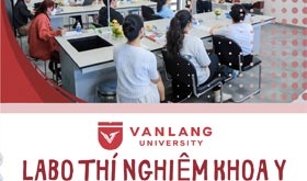 Cung cấp bàn thực hành cho Labo thí nghiệm Y khoa Đại học Văn Lang