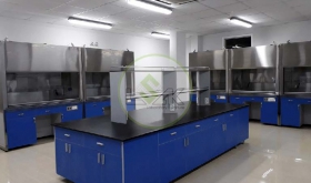 Thi công lắp đặt nội thất phòng lab trung tâm R&D Nanpao Material Việt Nam