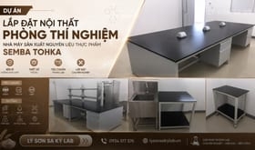 Giải pháp nội thất phòng thí nghiệm thực phẩm cho nhà máy Semba Tohka