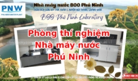 Lắp đặt nội thất phòng thí nghiệm cho Nhà máy Nước Phú Ninh