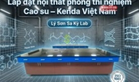 Kenda Việt Nam và dự án bàn phòng thí nghiệm cao su: Giải pháp tối ưu từ Lý Sơn Sa Kỳ Lab