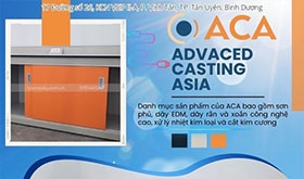 Lắp đặt bàn thí nghiệm nhà máy dây EDM công nghệ cao Advanced Casting Asia