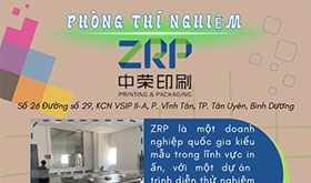 Lắp đặt nội thất phòng thí nghiệm cho ZRP Printing Việt Nam