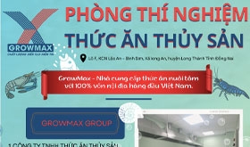 Lắp đặt nội thất phòng thí nghiệm thức săn thủy sản GrowMax