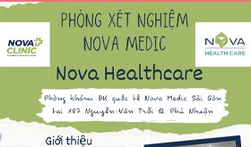 Lắp đặt nội thất phòng xét nghiệm Phòng khám Đa khoa Quốc tế Nova Medic