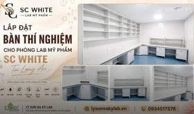 Lắp Đặt Nội Thất Phòng Thí Nghiệm Mỹ Phẩm Cho SC White Tại Long An