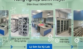 Behn Meyer và giải pháp lắp đặt phòng thí nghiệm hóa chất phụ gia an toàn, đồng bộ
