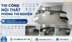 Phòng Thí Nghiệm Hóa Chất Nhuộm Cho Cosmopolitan - Lý Sơn Sa Kỳ Lab