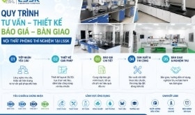 Quy trình tư vấn, thiết kế, báo giá và bàn giao nội thất phòng thí nghiệm tại LSSK