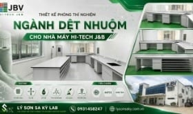 Thi công cải tạo phòng lab Công ty TNHH Hi – Tech J&B Việt Nam