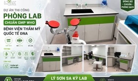 Thi công nội thất phòng lab chuẩn GMP WHO Bệnh viện thẩm mỹ Quốc Tế DNA